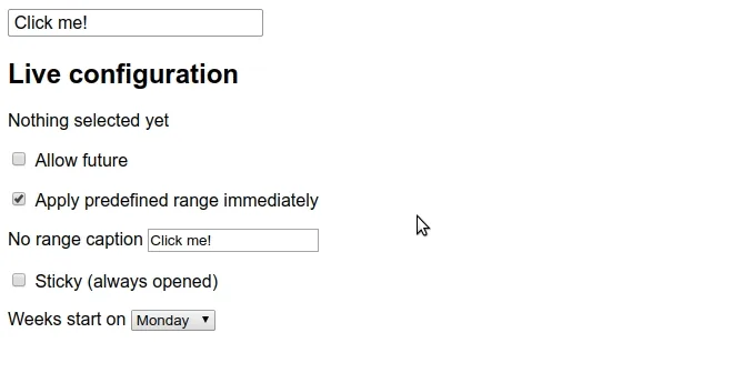Démonstration de l’application
